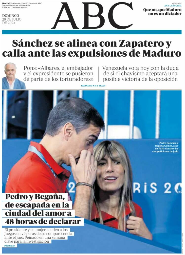 Portada de ABC (España)