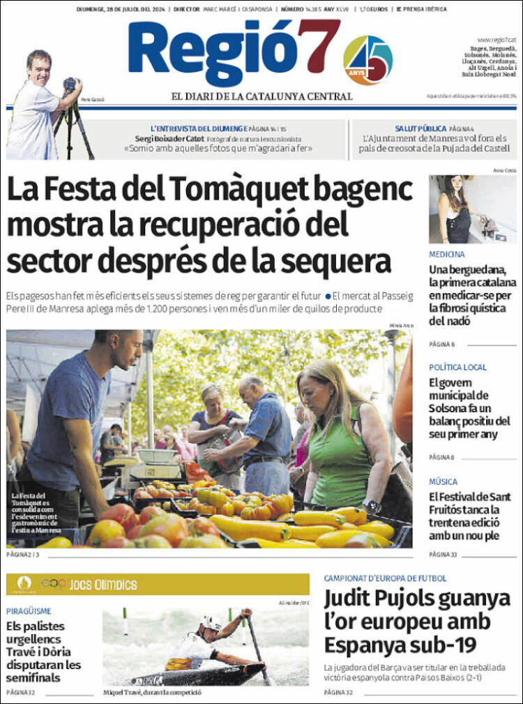 Portada de Regio7 (España)