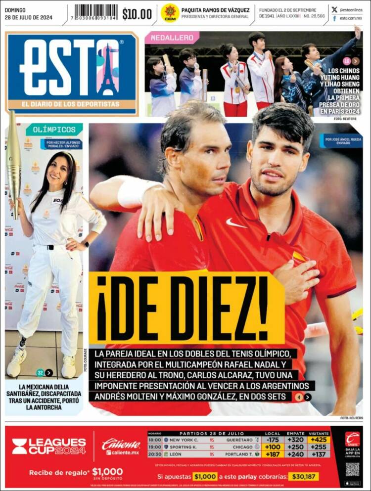 Portada de Esto (M&eacute;xico)