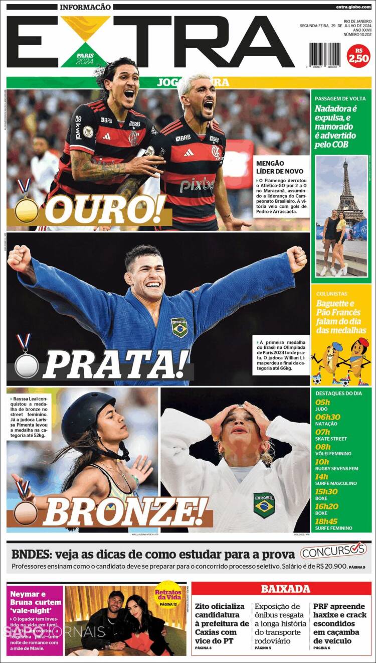 Portada de Extra (Brasil)