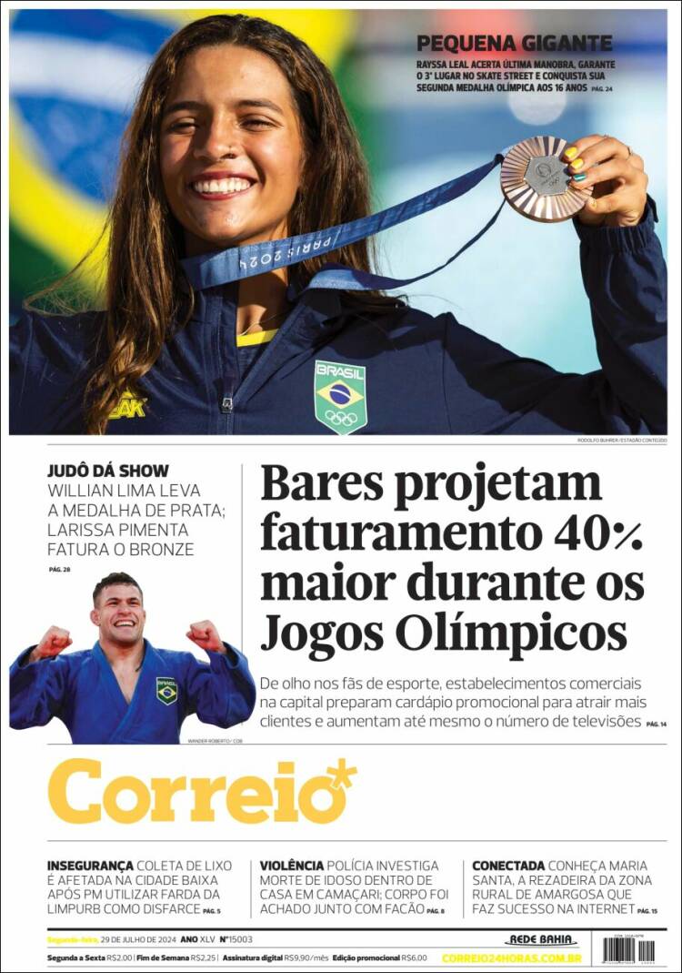 Portada de Correio* (Brasil)