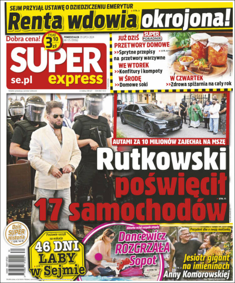 Portada de Super Express (Polonia)