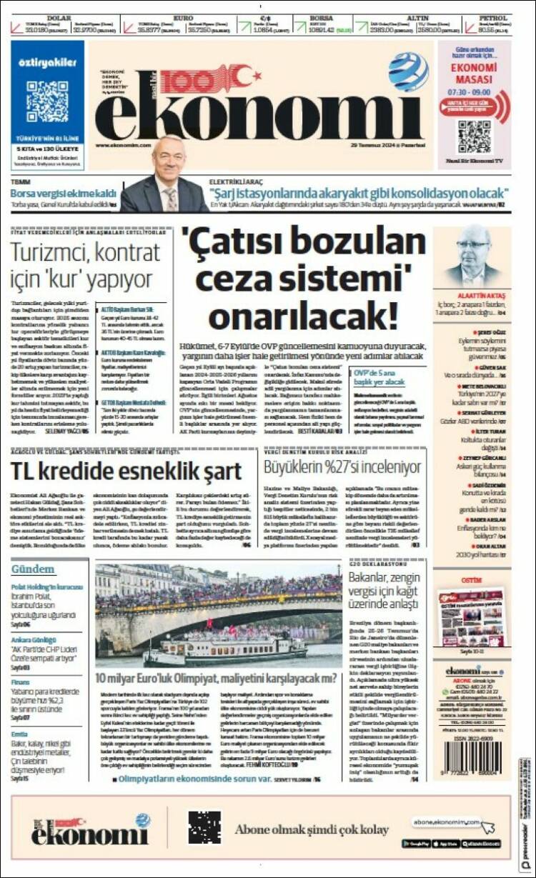 Portada de Dünya (Turqu&iacute;a)