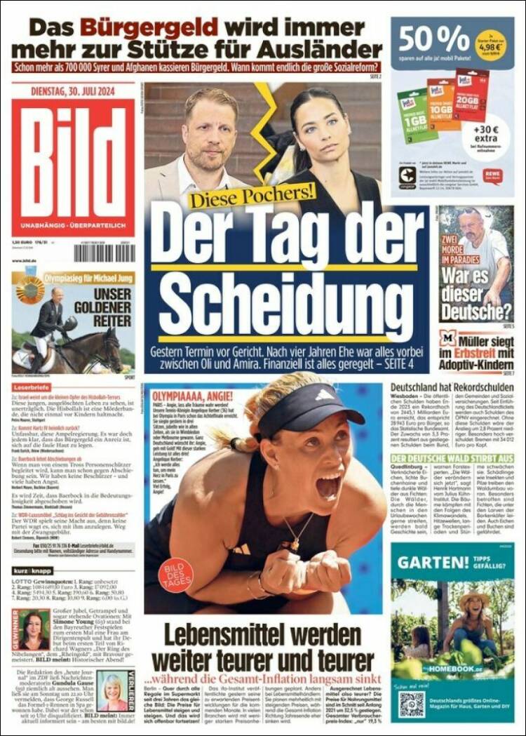Portada de Bild (Alemania)