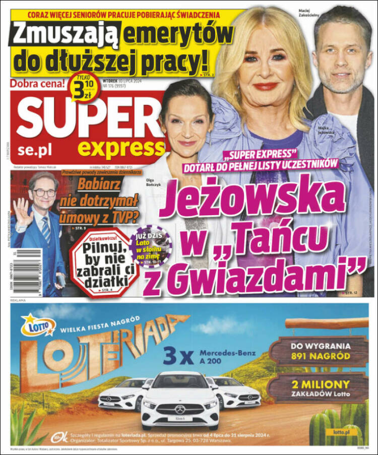 Portada de Super Express (Polonia)