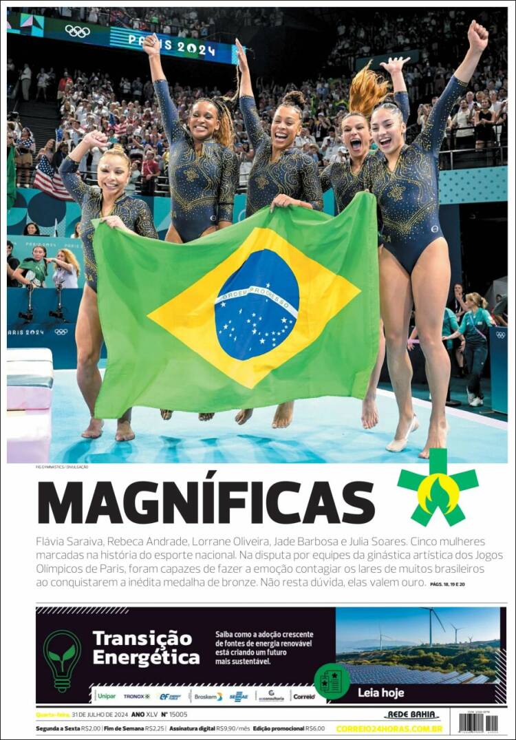 Portada de Correio* (Brasil)