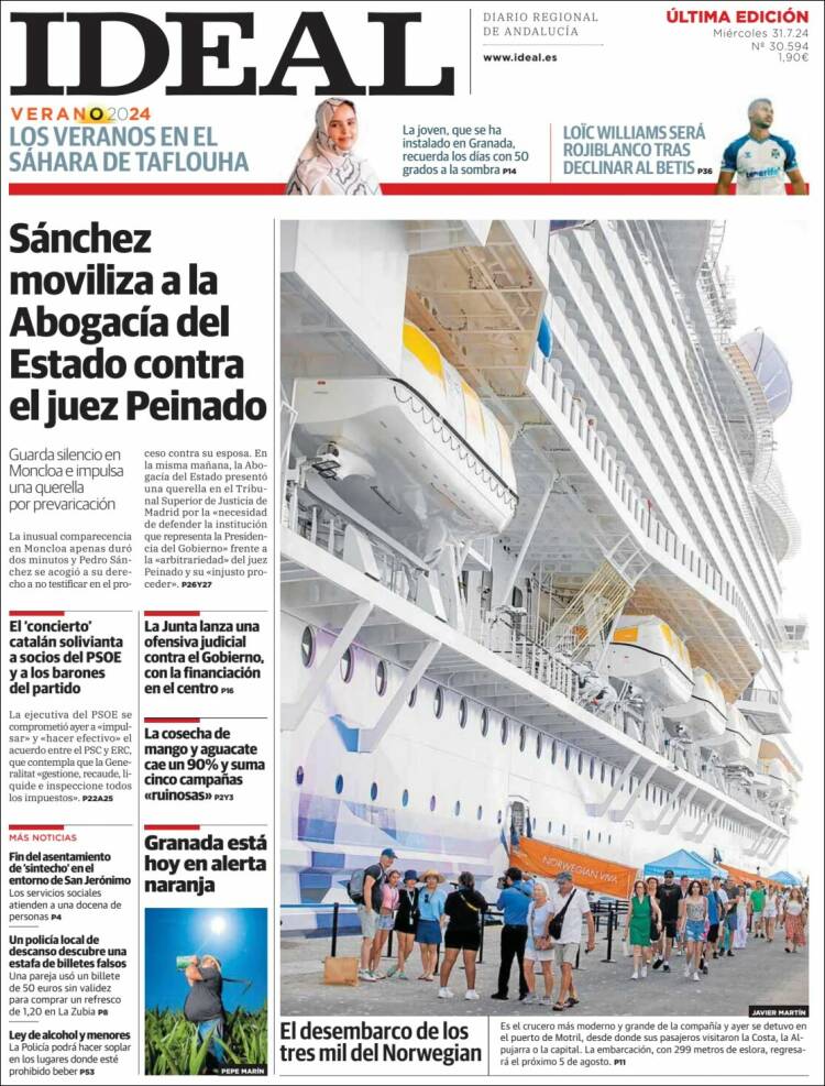 Portada de Ideal (España)