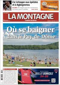 Portada de La Montagne (Francia)