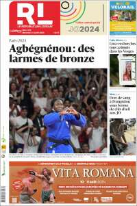 Portada de Le Republicain Lorrain (Francia)