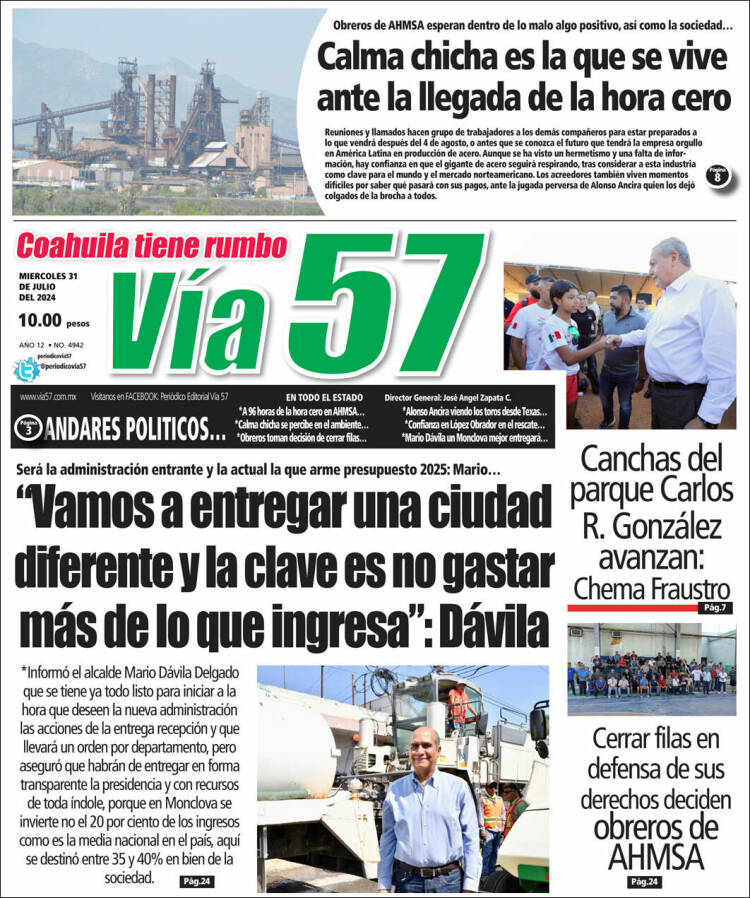 Portada de Via57 (M&eacute;xico)