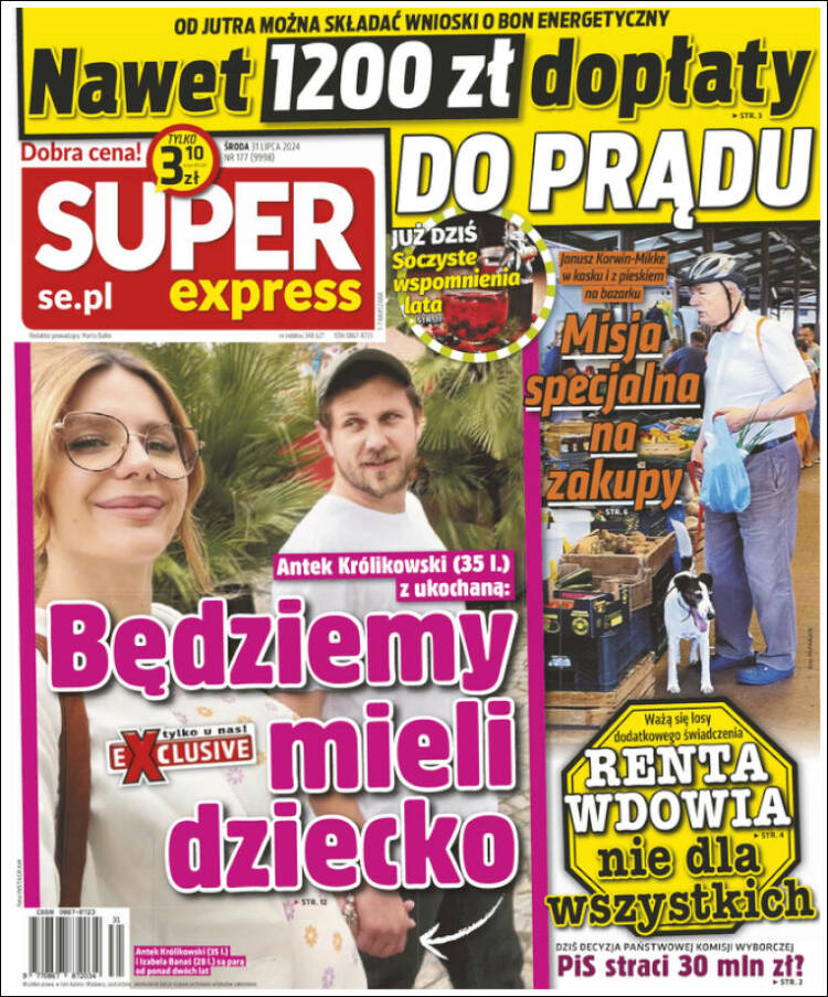 Portada de Super Express (Polonia)
