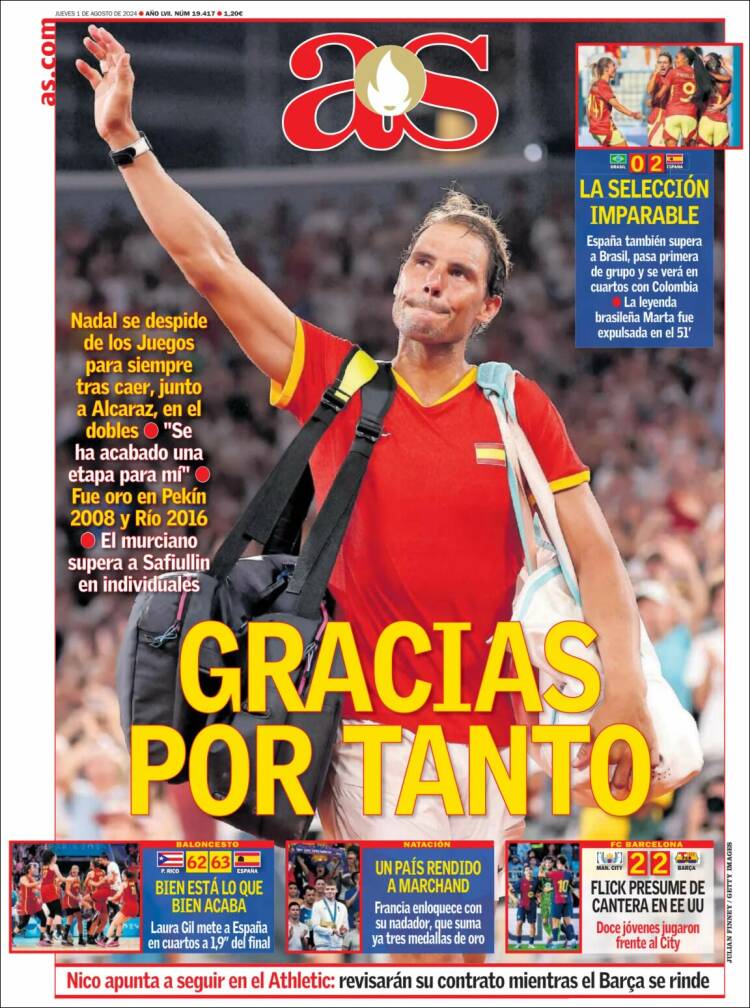Portada de As (España)