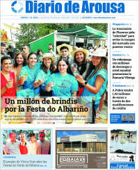 Portada de Diario de Arousa (España)