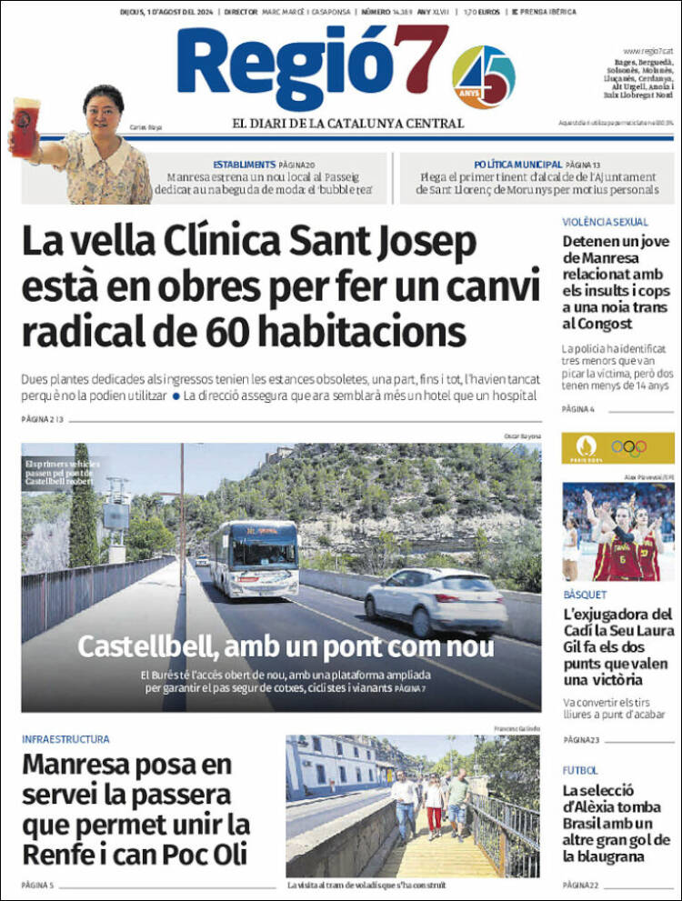 Portada de Regio7 (España)