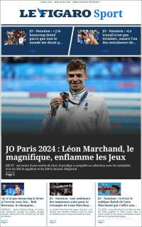 Portada de Le Figaro Sport (France)