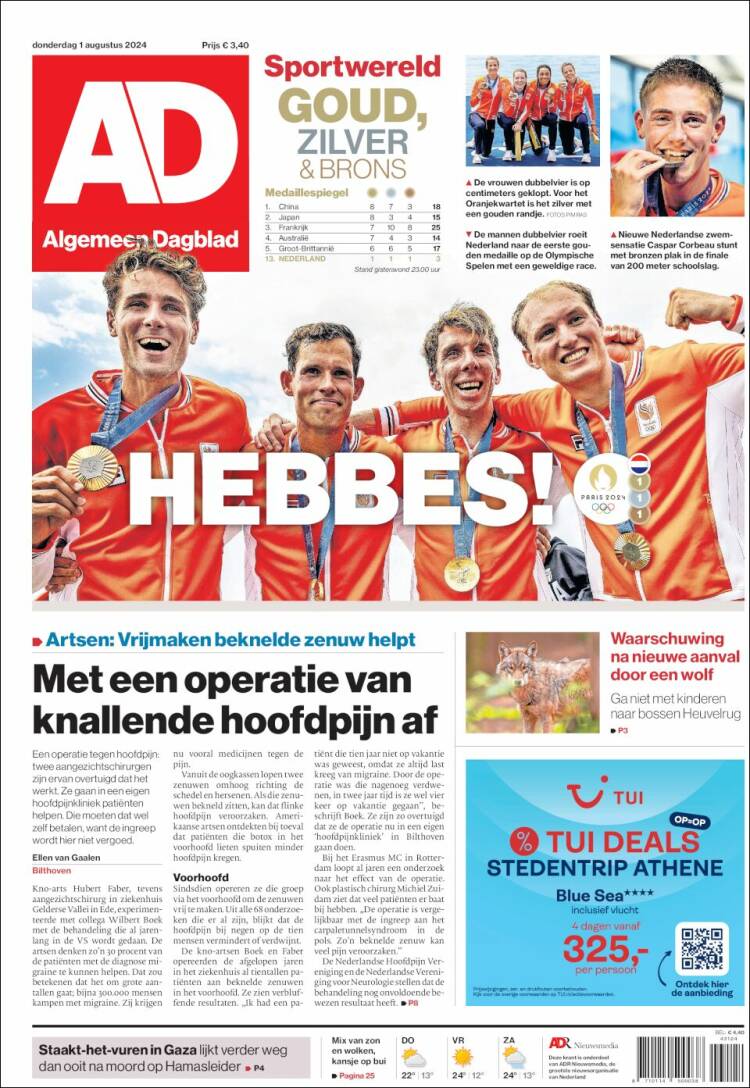 Portada de AD (Pa&iacute;ses Bajos)