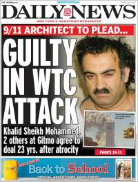 Portada de Daily News - New York (USA)