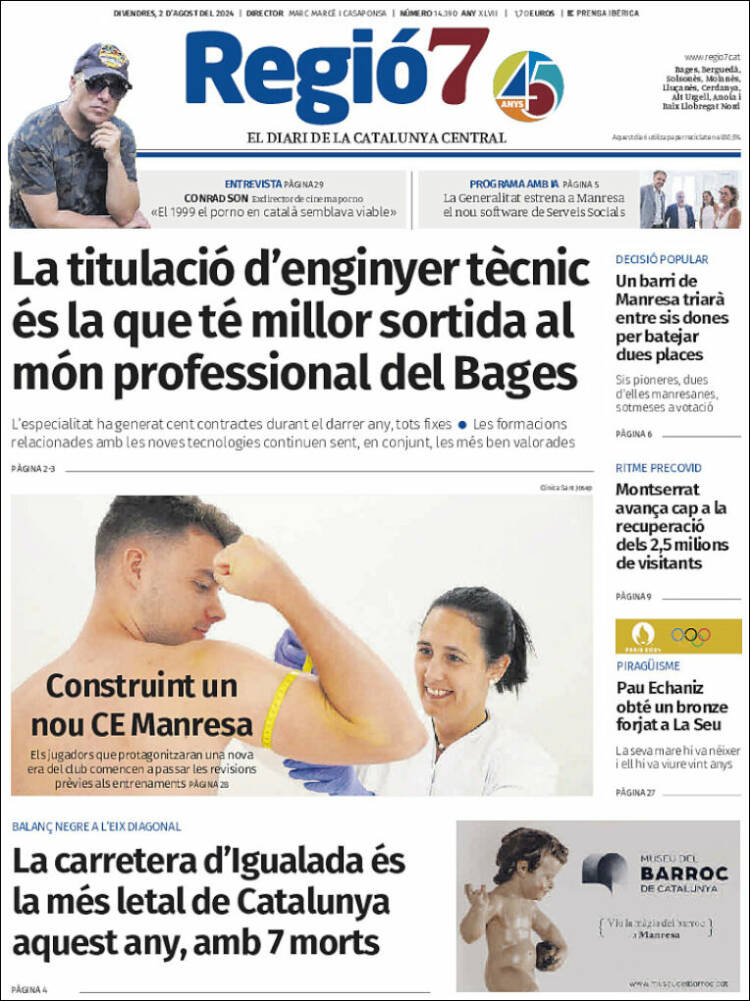 Portada de Regio7 (España)