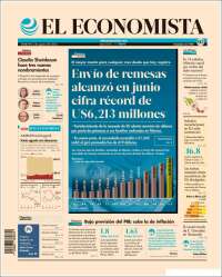 Portada de El Economista (Mexico)