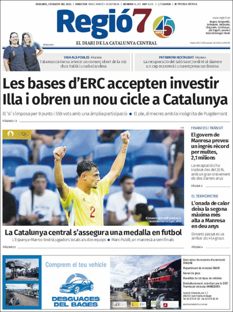 Portada de Regio7 (España)