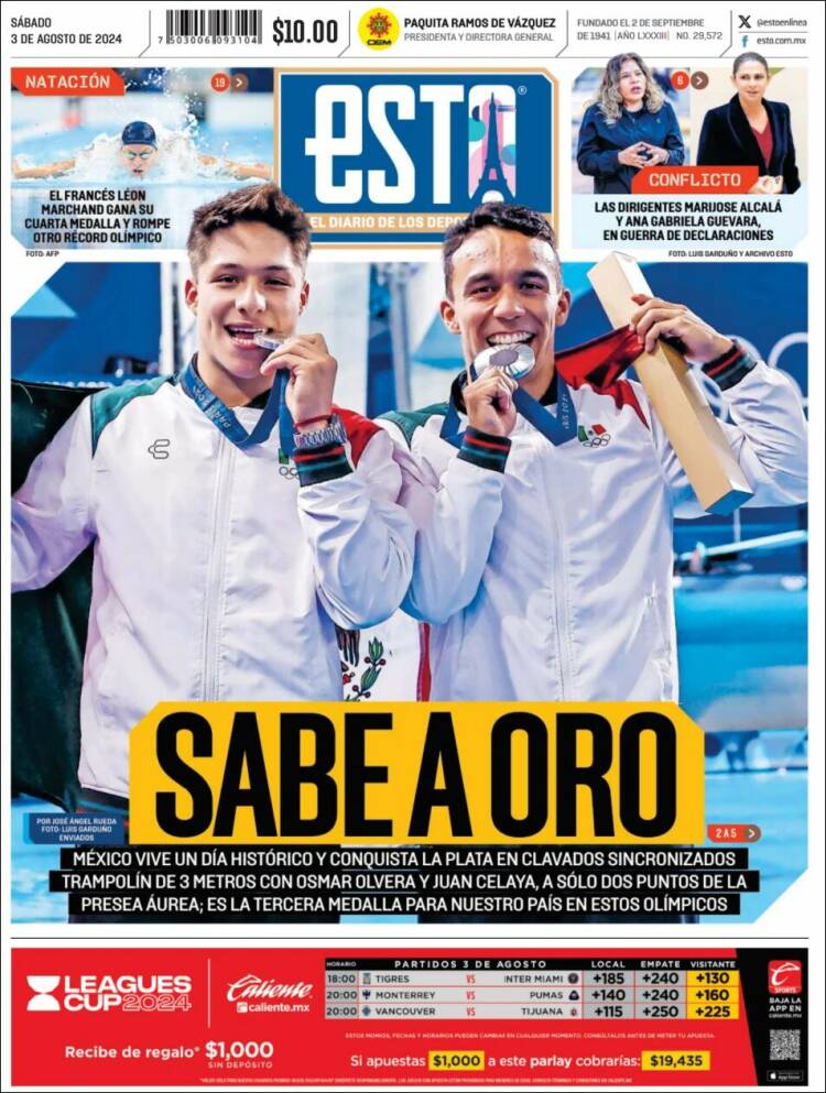 Portada de Esto (México)