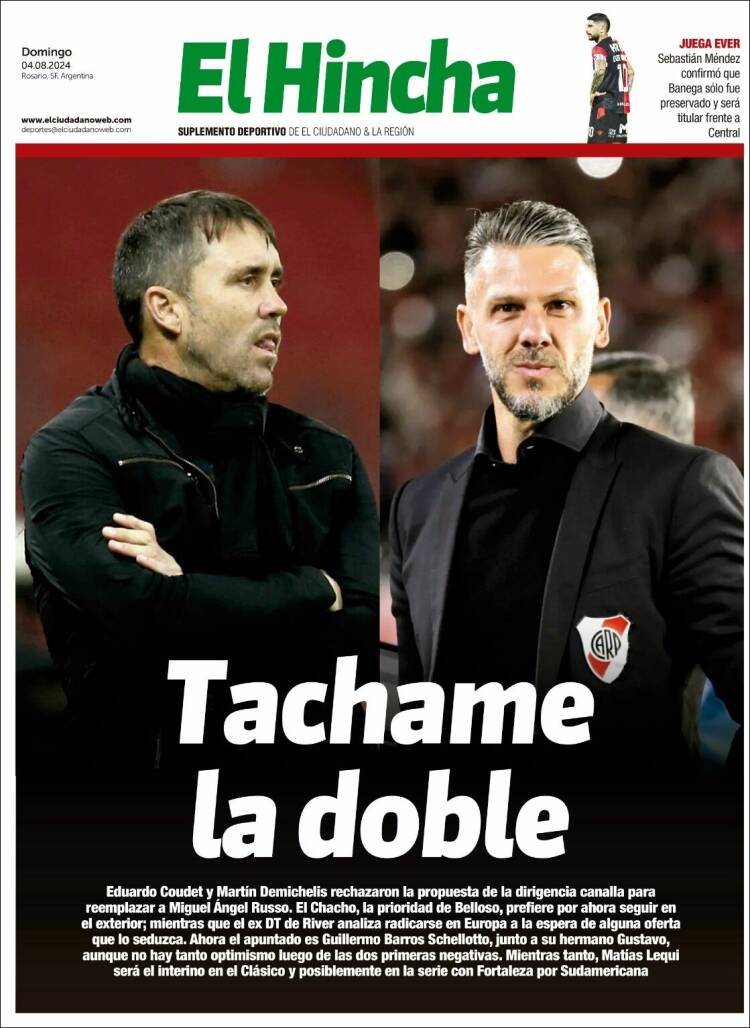 Portada de El Hincha (Argentina)