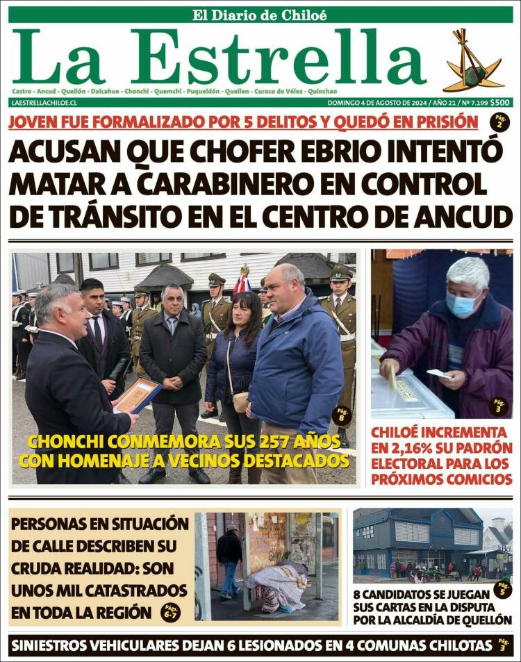 Portada de Estrella de Chiloé (Chile)