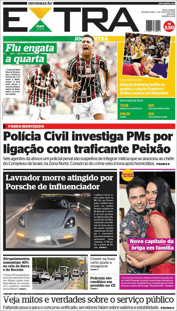 Portada de Extra (Brasil)