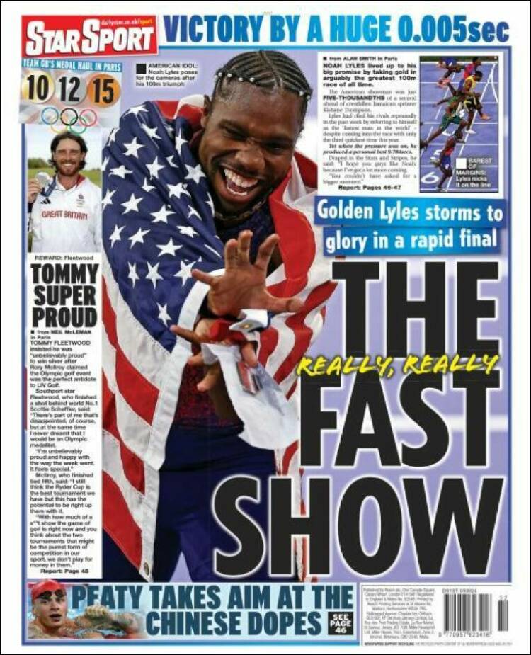 Portada de Star Sport (Royaume-Uni)