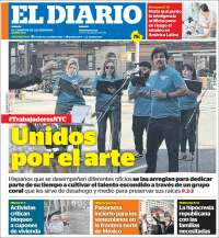 Portada de El Diario NY (USA)