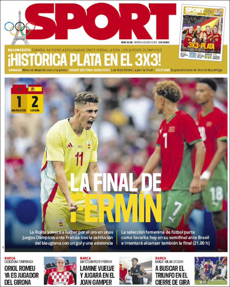 Portada de Sport (España)