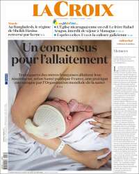 Portada de La Croix (Francia)