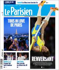 Portada de Le Parisien (Francia)