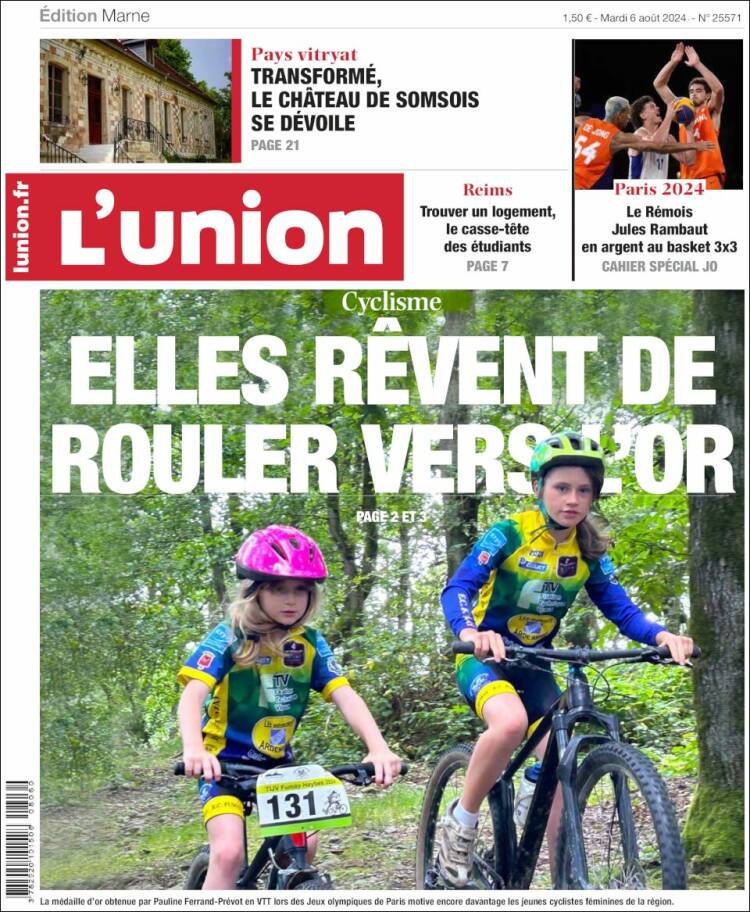 Portada de L'Union (Francia)