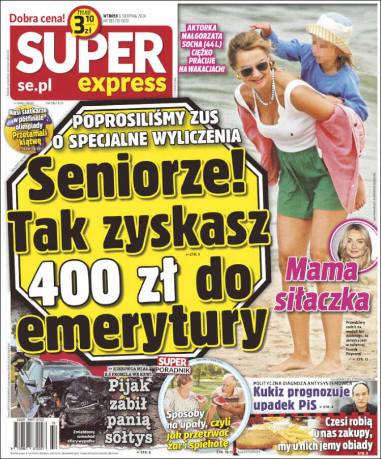 Portada de Super Express (Polonia)