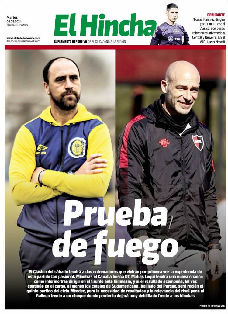 Portada de El Hincha (Argentina)