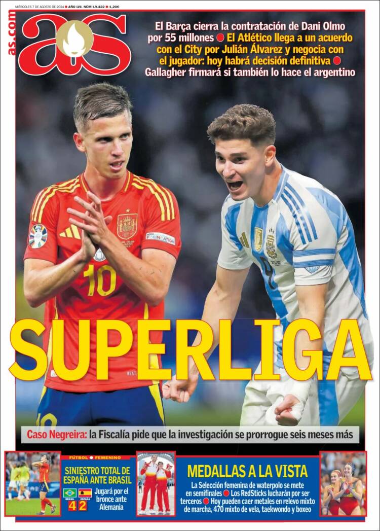 Portada de As (España)