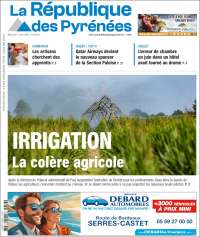 Portada de La République des Pyrénées (France)