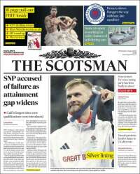 Portada de The Scotsman (Royaume-Uni)