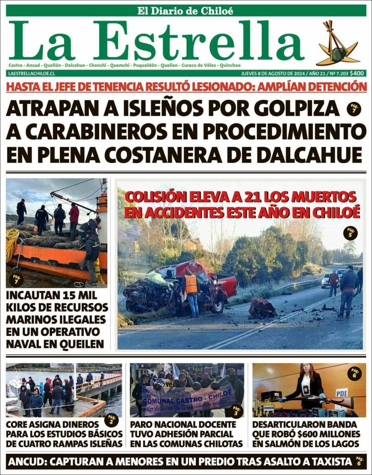 Portada de Estrella de Chiloé (Chile)