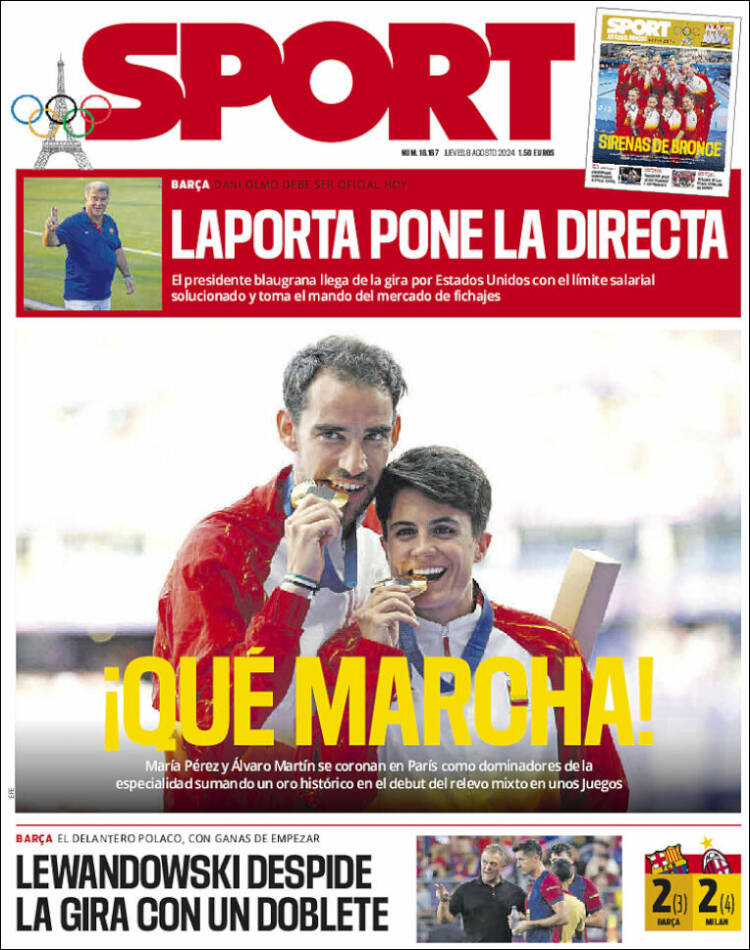 Portada de Sport (Espagne)