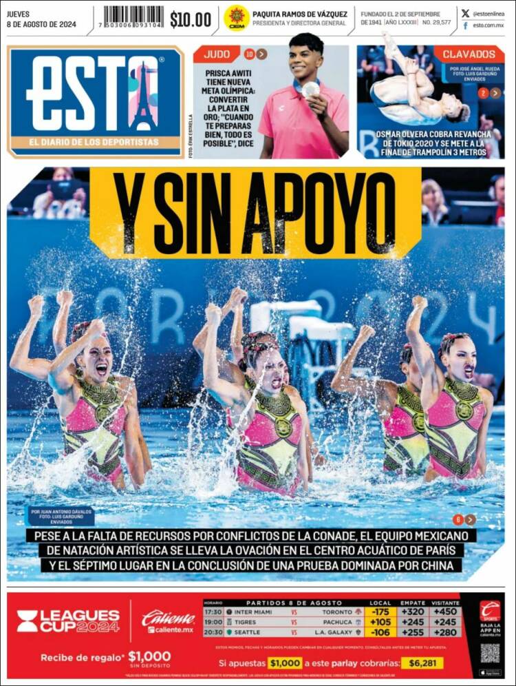 Portada de Esto (M&eacute;xico)