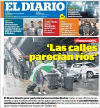 Portada de El Diario NY (USA)