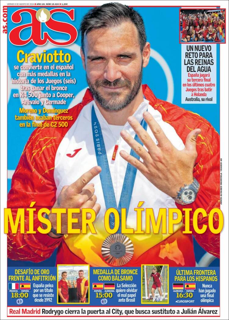 Portada de As (España)