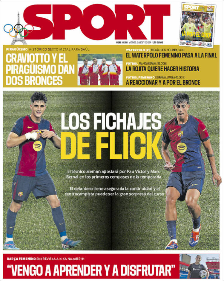 Portada de Sport (España)