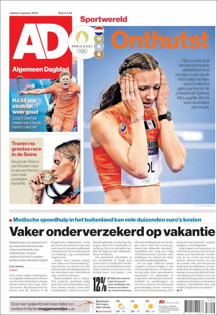 Portada de AD (Pa&iacute;ses Bajos)