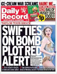Portada de Daily Record (United Kingdom)