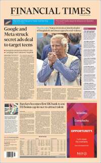 Portada de Financial Times (United Kingdom)