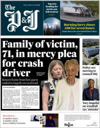 Portada de The Press and Journal (United Kingdom)