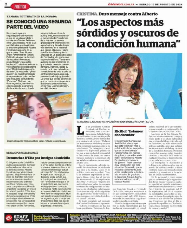 Portada de La Voz del Chaco (Argentina)